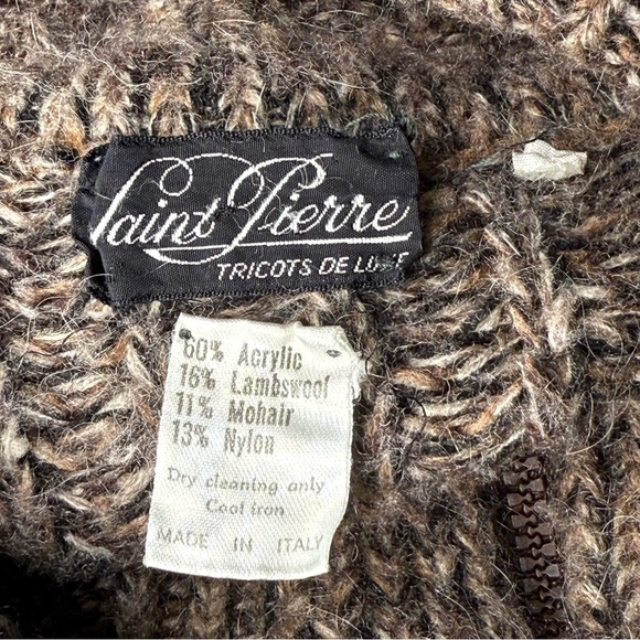 Vintage Saint Pierre Sweater‎ Made in Italy Lambs Wool - Picture 4 of 6